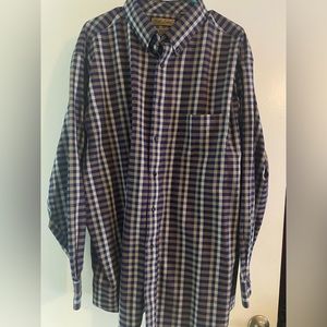 GOLD LABEL Roundtree and yorke XXL DRESS SHIRT.